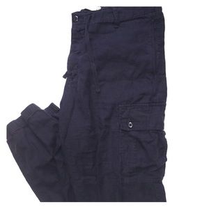 Light fabric joggers